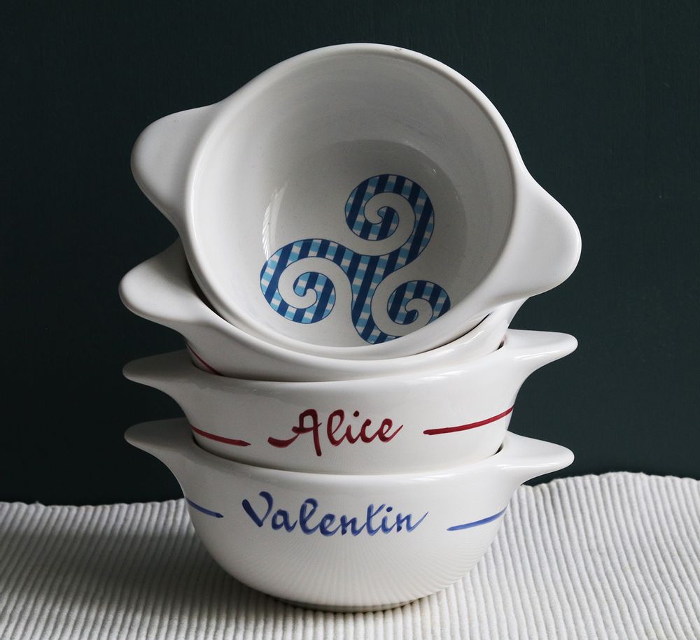 Bowls - CUSTOMIZABLE BRETON BOWL - KASTELL KER