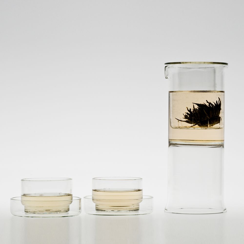 Tea and coffee accessories - T for 2, tea set for two. - LAURENCE BRABANT EDITIONS