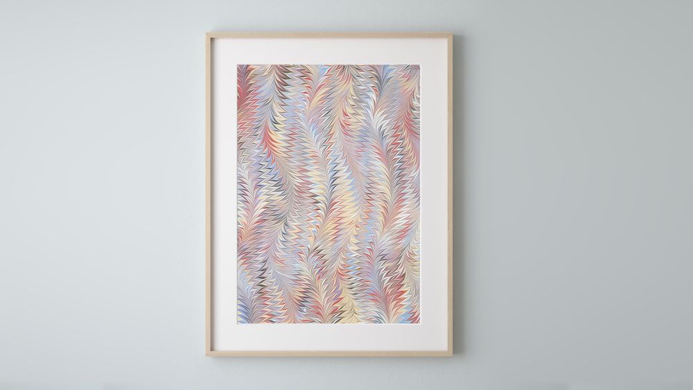 Paintings - Art print Ebru - Psyche - L'ATELIER DES CREATEURS
