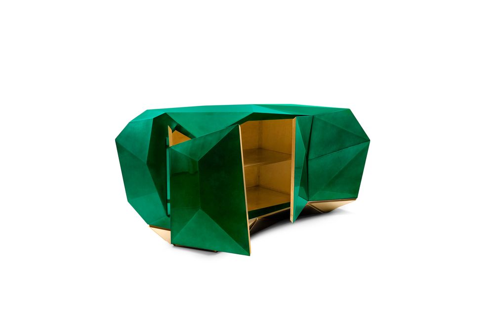 Sideboards - DIAMOND EMERALD Sideboard - BOCA DO LOBO