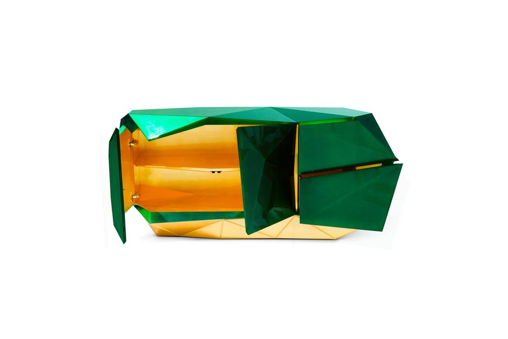 Sideboards - DIAMOND EMERALD Sideboard - BOCA DO LOBO