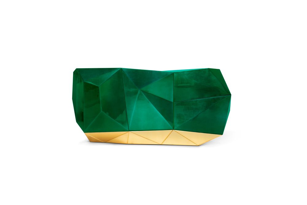 Sideboards - DIAMOND EMERALD Sideboard - BOCA DO LOBO