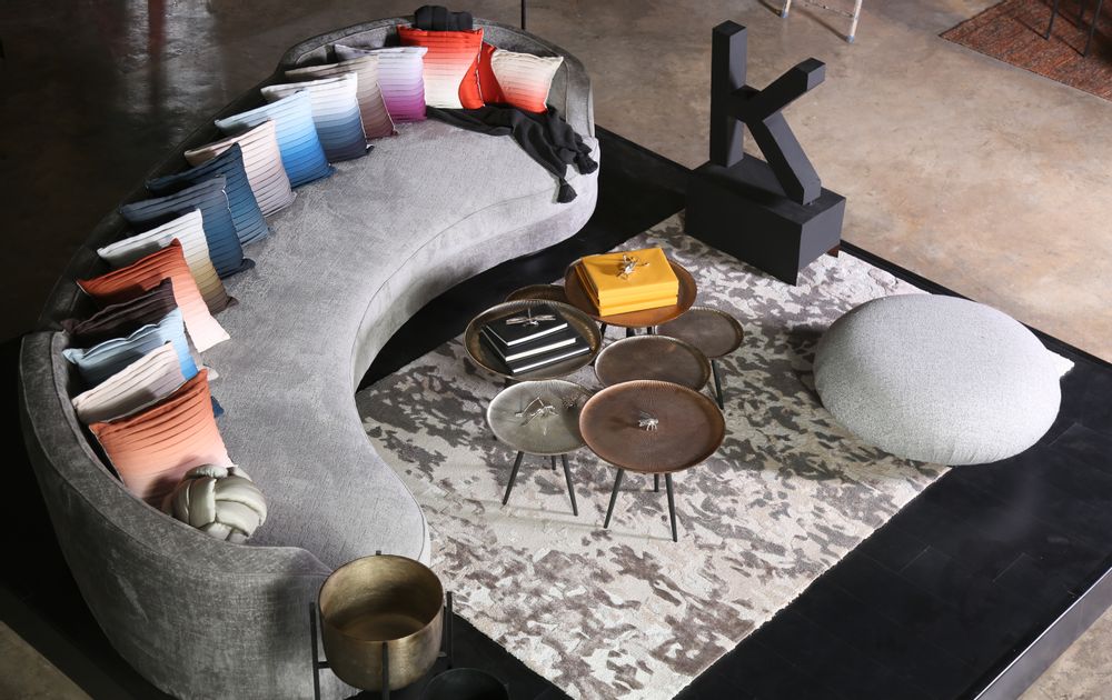 Sofas for hospitalities & contracts - Neolite uoholstery / fabric / textile - KANCHI BY SHOBHNA & KUNAL MEHTA