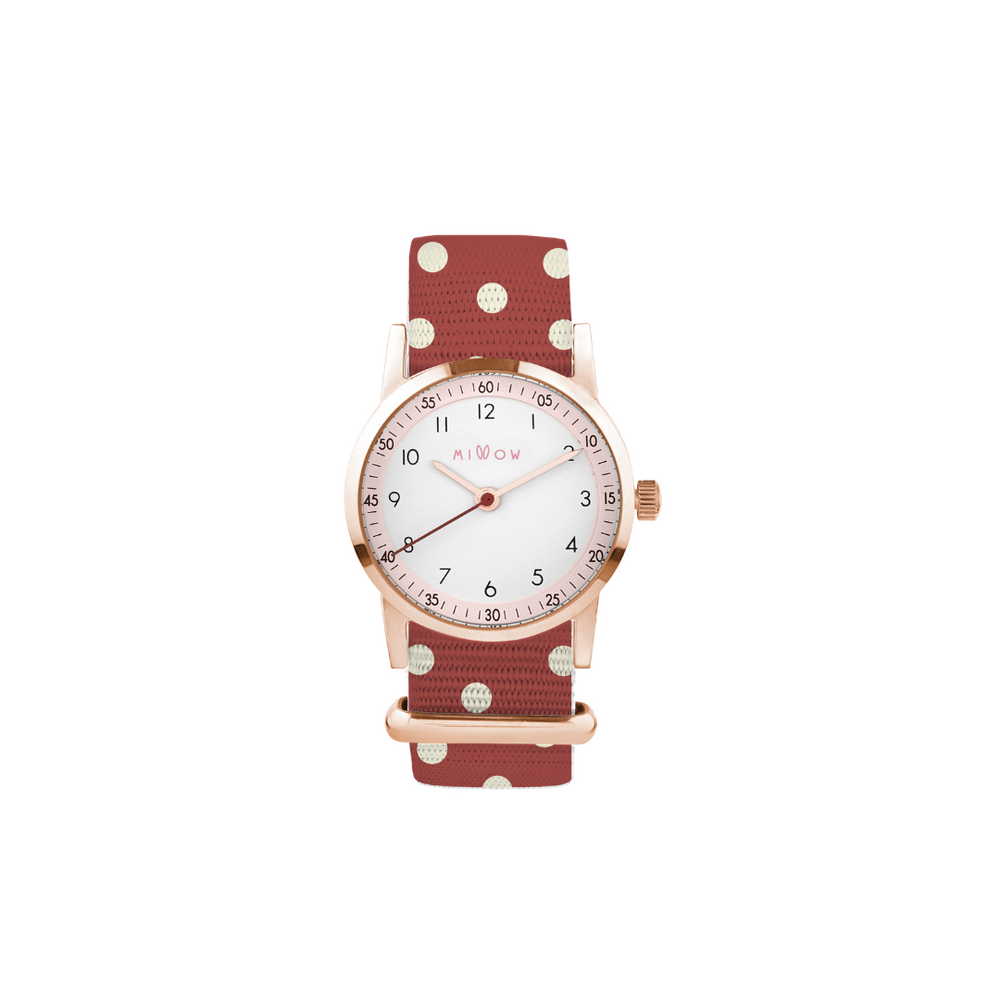 Jewelry - Watch Strap Cinnamon Polka Dots - MILLOW PARIS