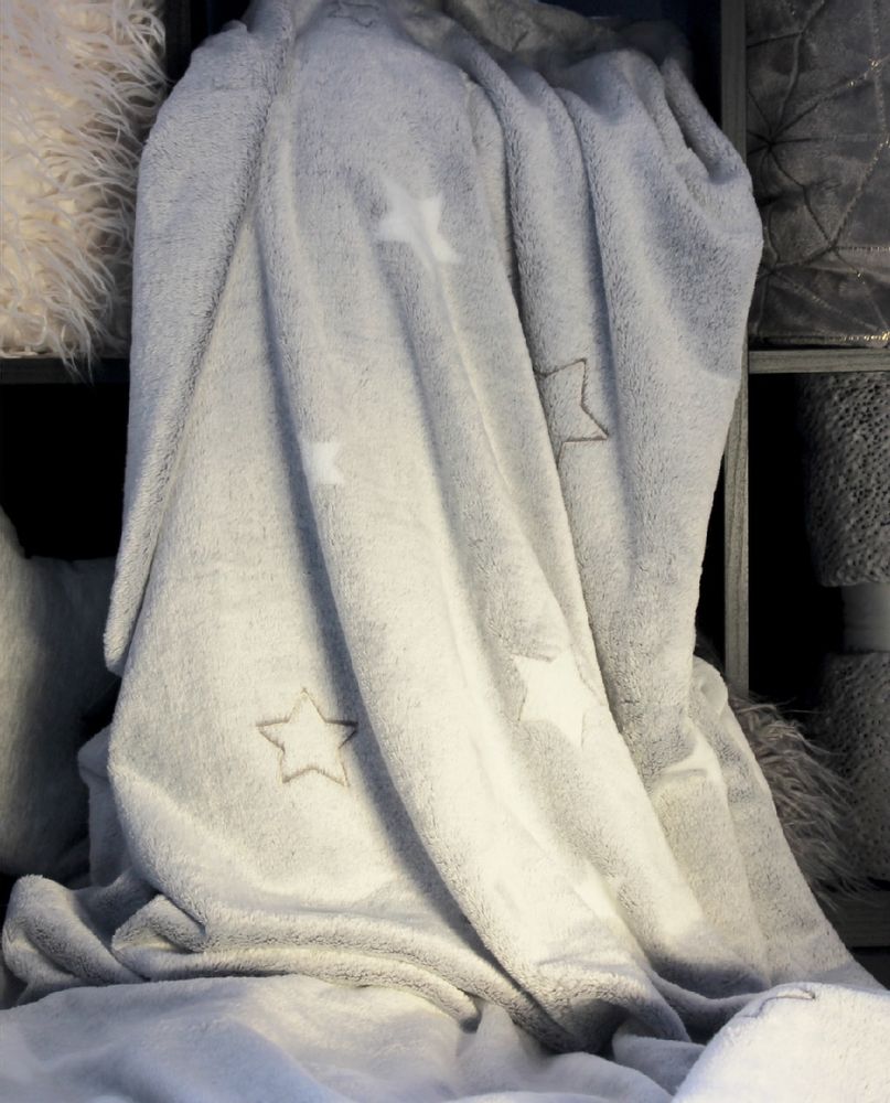 Throw blankets - BLANKET THAT GLOWS IN THE DARK. - PETIT ALO