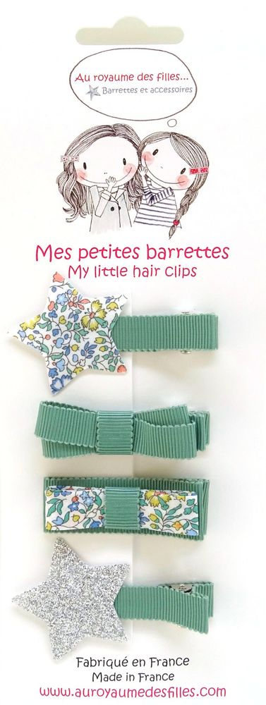 Hair accessories - Clip clips - AU ROYAUME DES FILLES