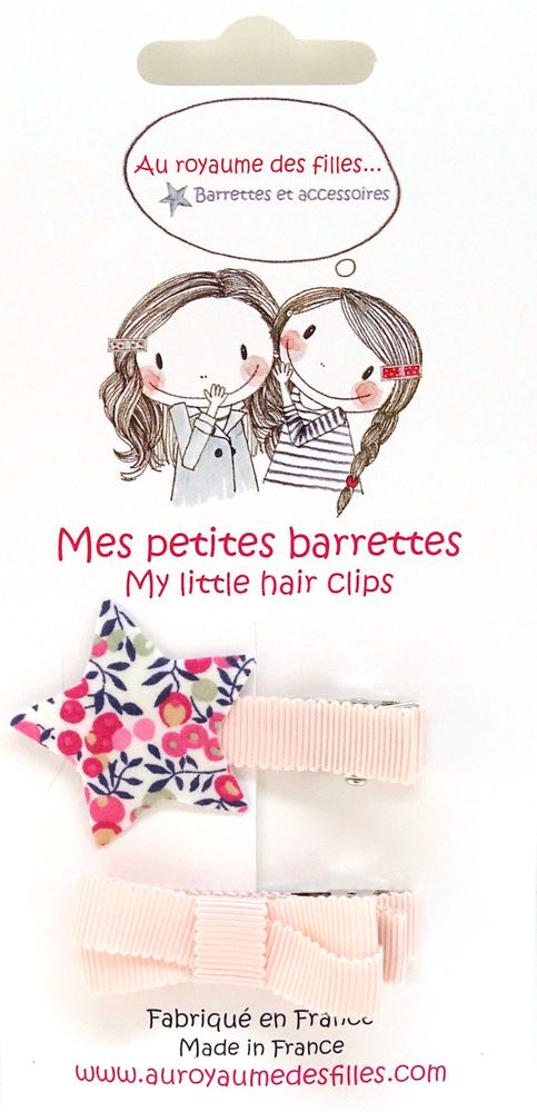 Hair accessories - Clip clips - AU ROYAUME DES FILLES