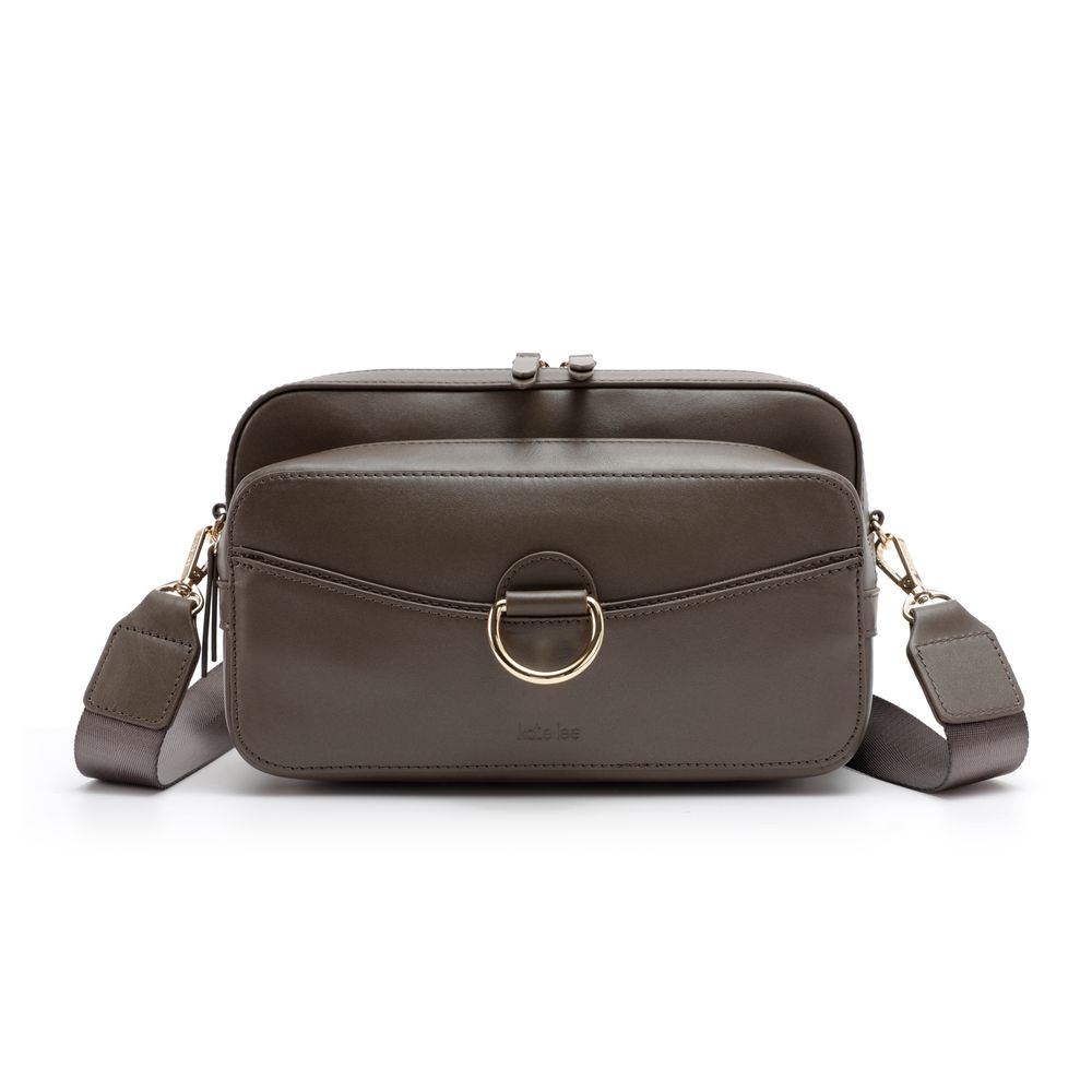 Gifts - Leather crossbody, bag CARENA - KATE LEE