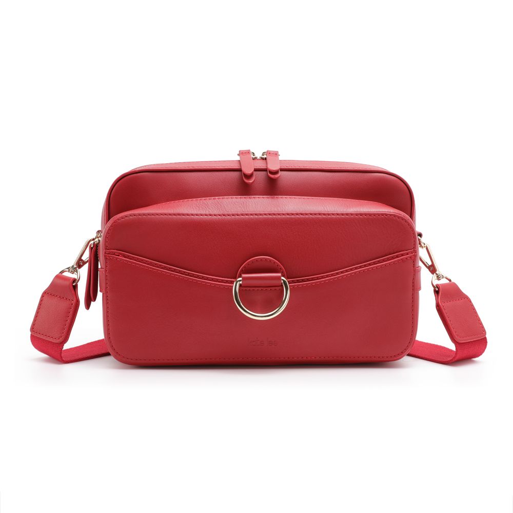 Gifts - Leather crossbody, bag CARENA - KATE LEE