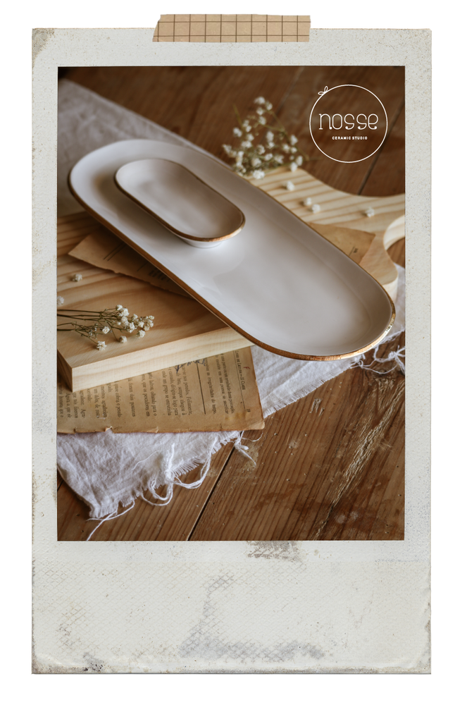 Platter and bowls - EDGE Platters - NOSSE CERAMICS1