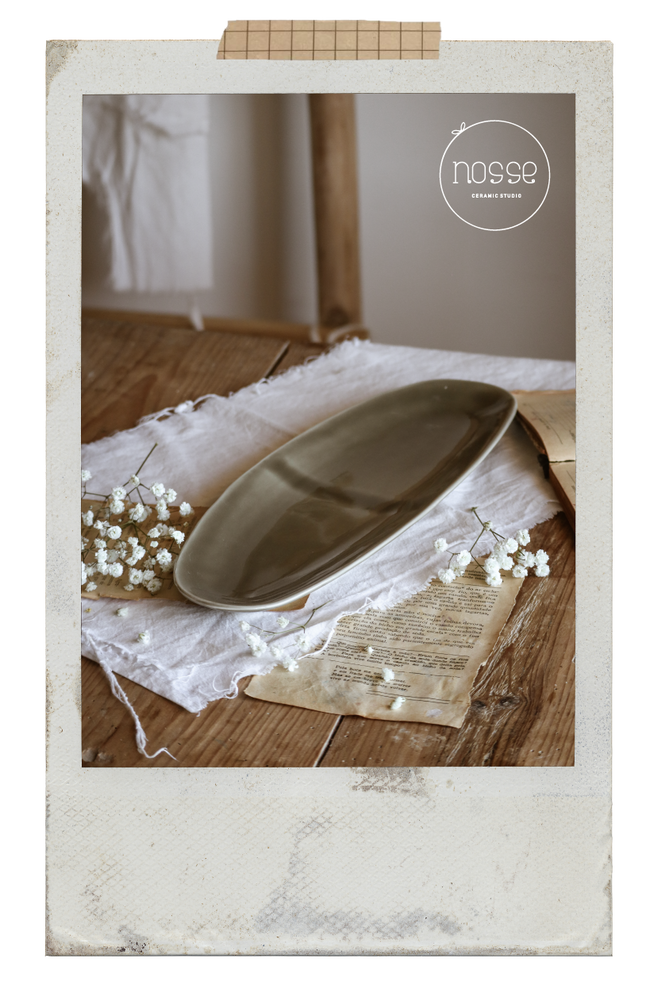 Platter and bowls - SMOOTH Platters - NOSSE CERAMICS