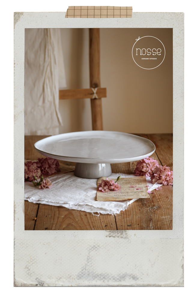Platter and bowls - SVELTE Cake Stands - NOSSE CERAMICS1