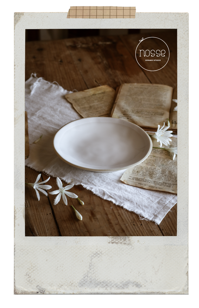 Assiettes de réception - Assiettes EDGE - NOSSE CERAMICS