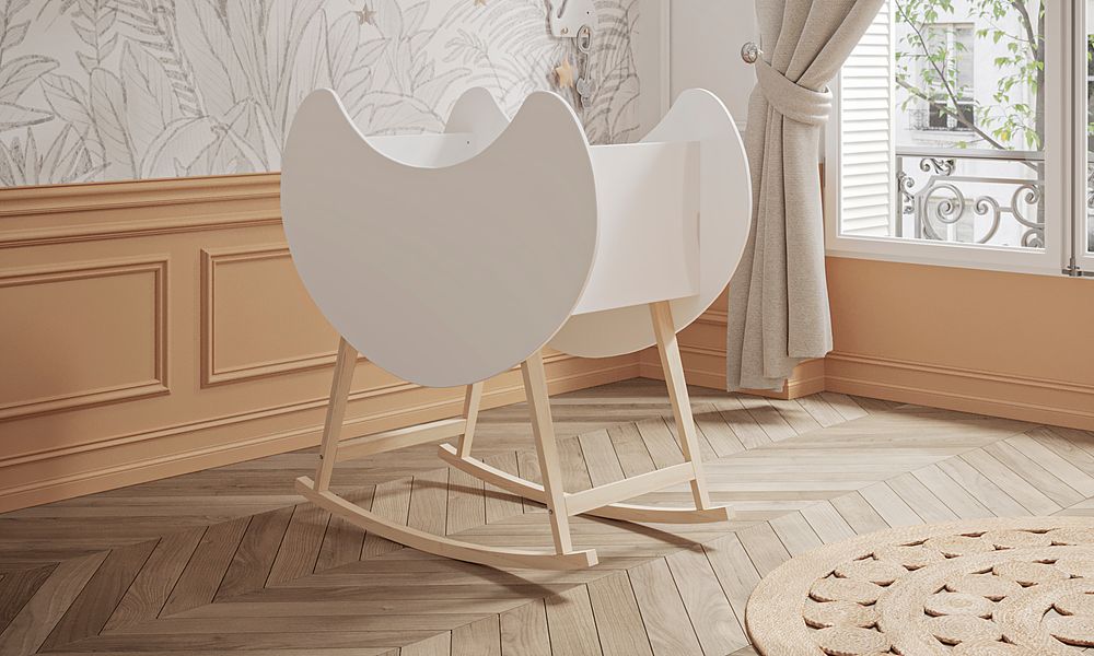 Mobilier bébé - Berceau Lune - SONGES ET RIGOLADES