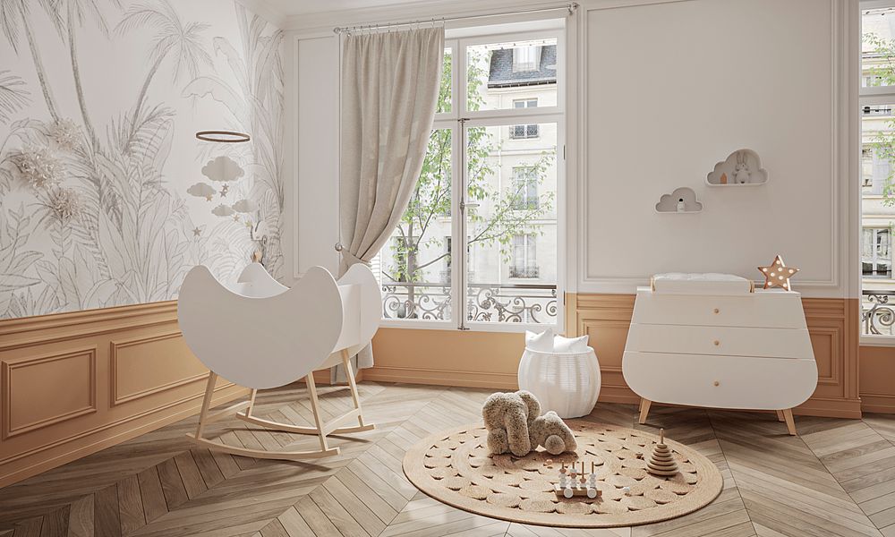 Mobilier bébé - Berceau Lune - SONGES ET RIGOLADES