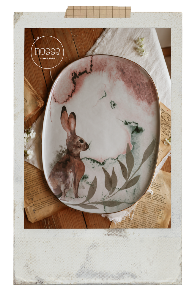 Plats et saladiers - Fauna par AnaBanana | Plat - NOSSE CERAMICS1
