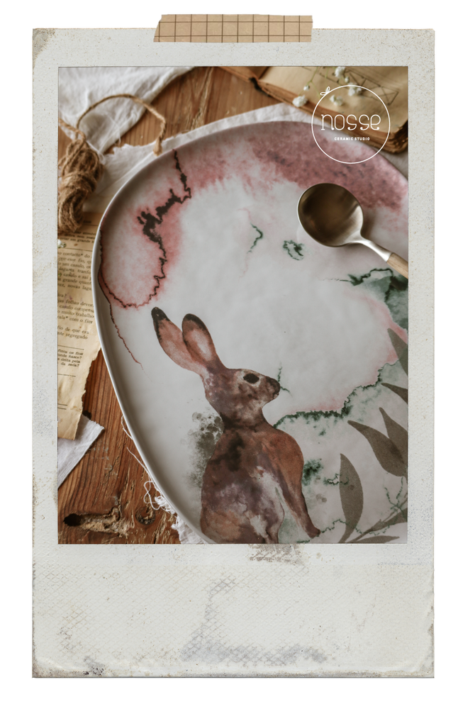 Plats et saladiers - Fauna par AnaBanana | Plat - NOSSE CERAMICS1