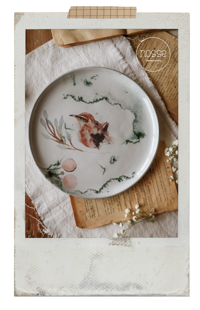 Formal plates - Fauna by AnaBanana | Plates - NOSSE CERAMICS1
