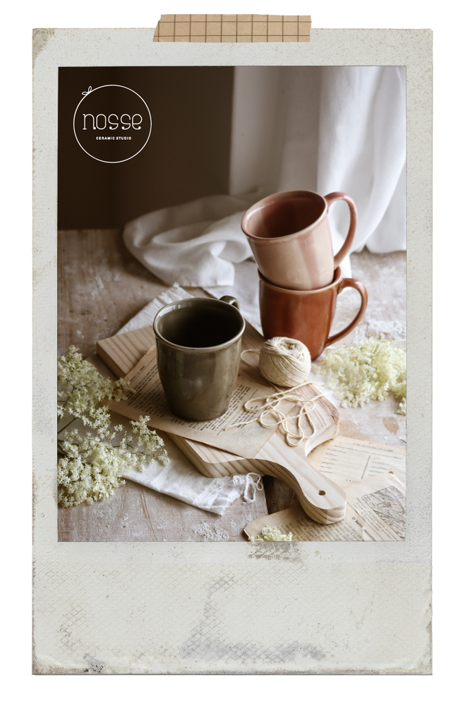 Tea and coffee accessories - SMOOTH Mugs - NOSSE CERAMICS1