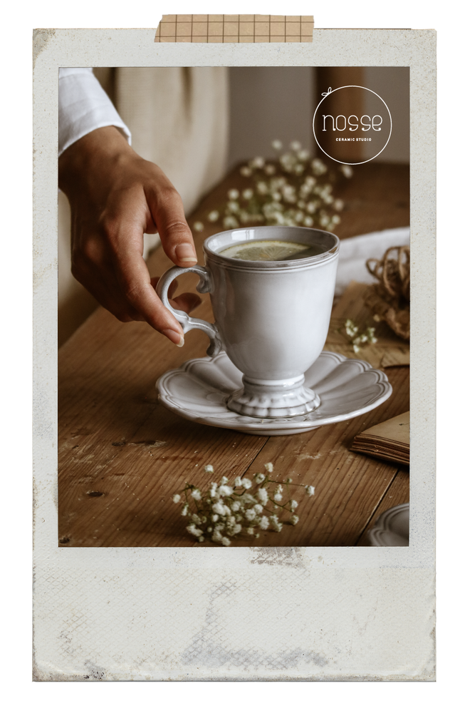 Tea and coffee accessories - CLASSICAL Tea Set - NOSSE CERAMICS1