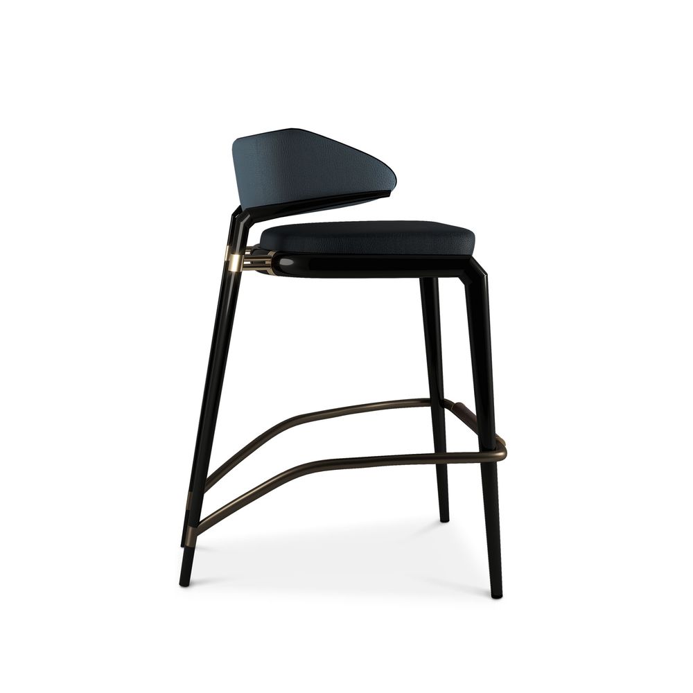 Chaises - York Bar Chair - PORUS STUDIO