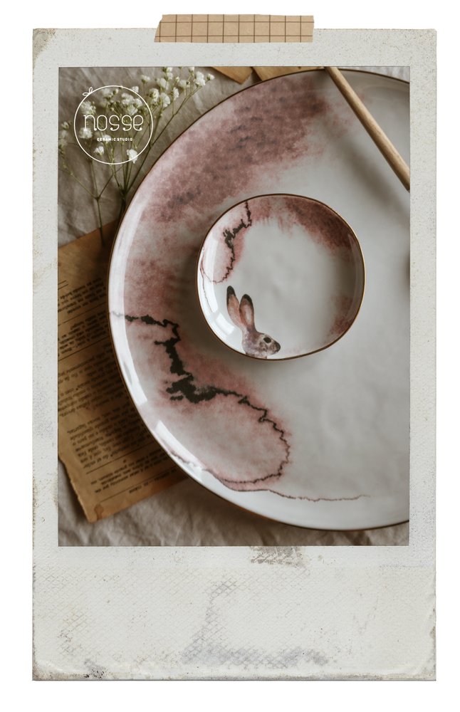 Formal plates - Fauna by AnaBanana | Plates - NOSSE CERAMICS1