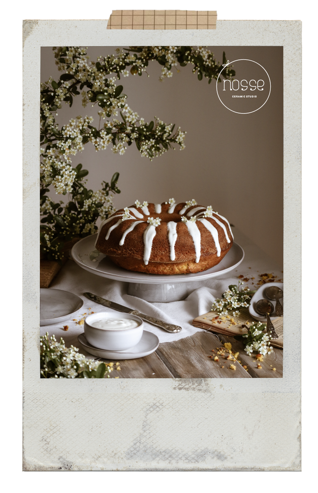 Platter and bowls - SVELTE Cake Stands - NOSSE CERAMICS1