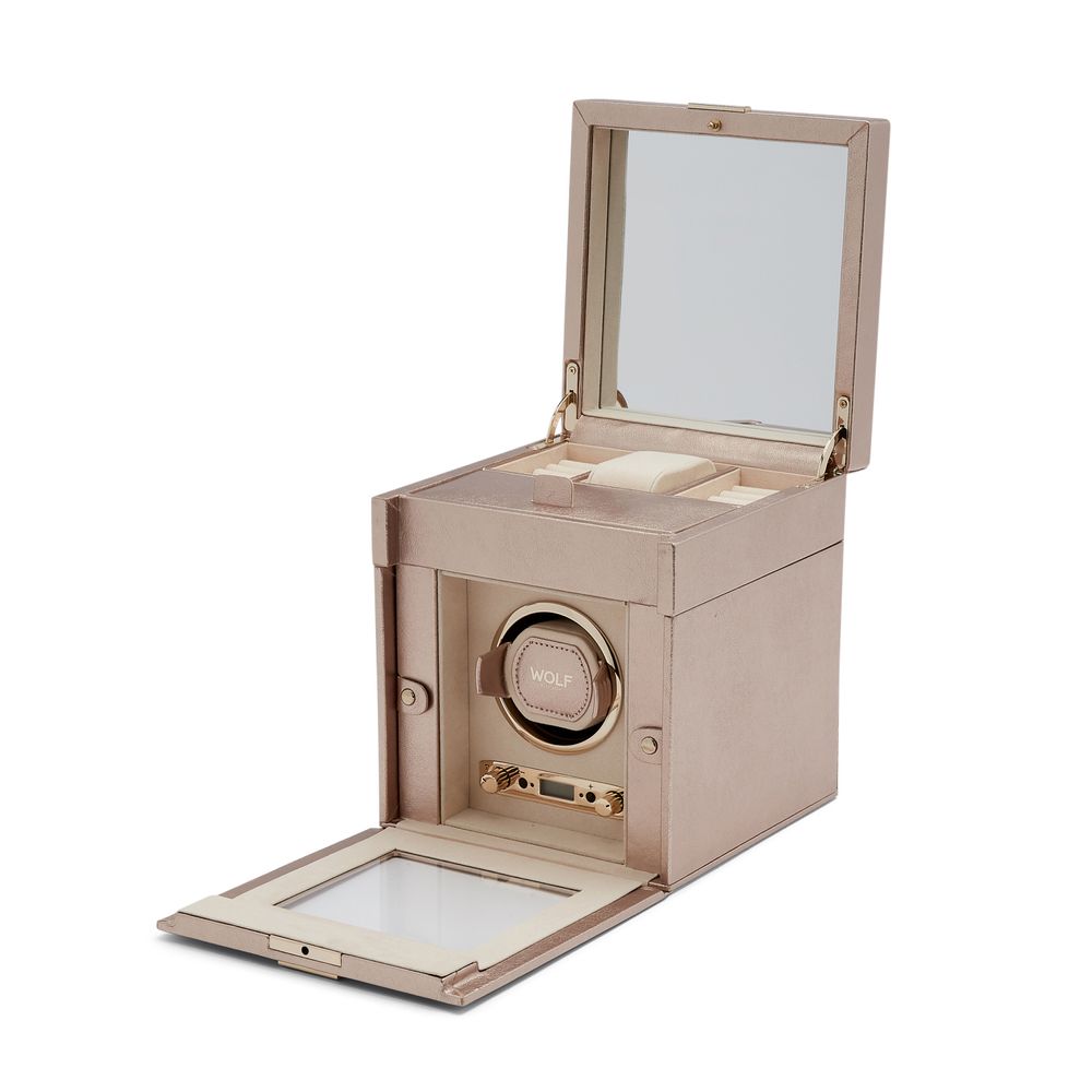Bijoux - Remontoir de montre Palerme avec rangement pour bijoux - WOLF