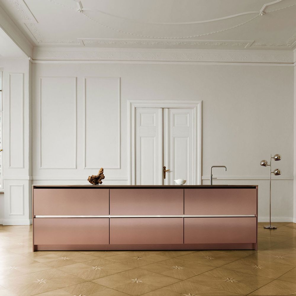 Kitchens furniture - SieMatic S2 Metallic Laminate Kitchen Cabinet - SIEMATIC FRANCE