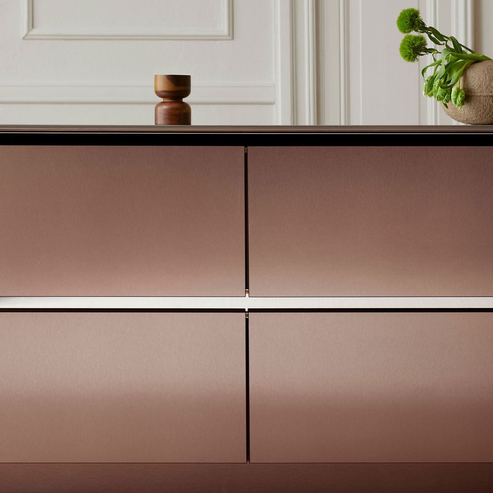 Kitchens furniture - SieMatic S2 Metallic Laminate Kitchen Cabinet - SIEMATIC FRANCE