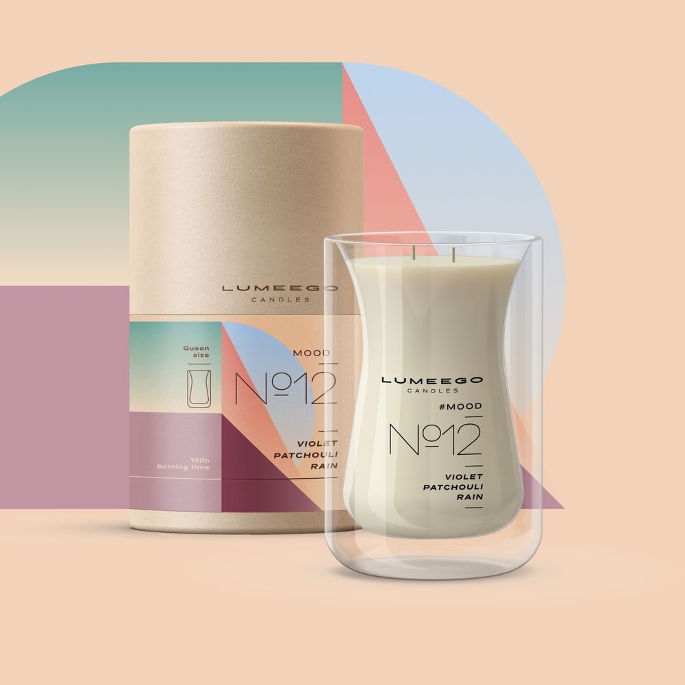 Decorative objects - Lumeego Candles Queen Wave 500ml - LUMEEGO