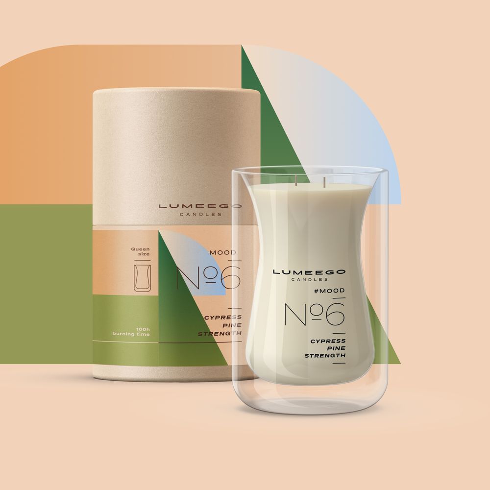 Decorative objects - Lumeego Candles Queen Wave 500ml - LUMEEGO