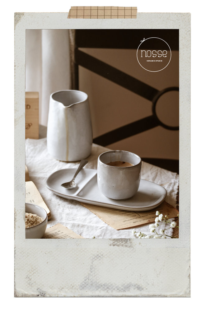 Tea and coffee accessories -  SVELTE Creamer - NOSSE CERAMICS1