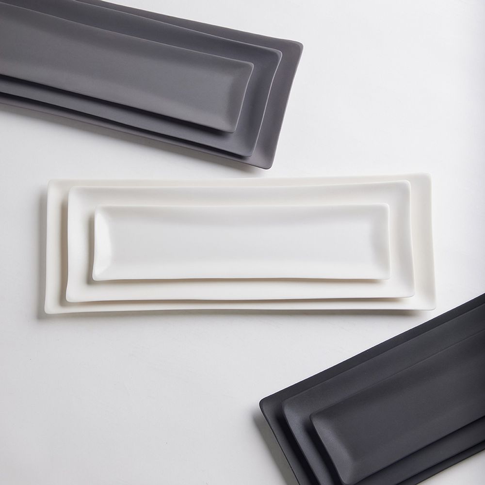 Assiettes au quotidien - Plat long La Mer (3 tailles) - 3,CO