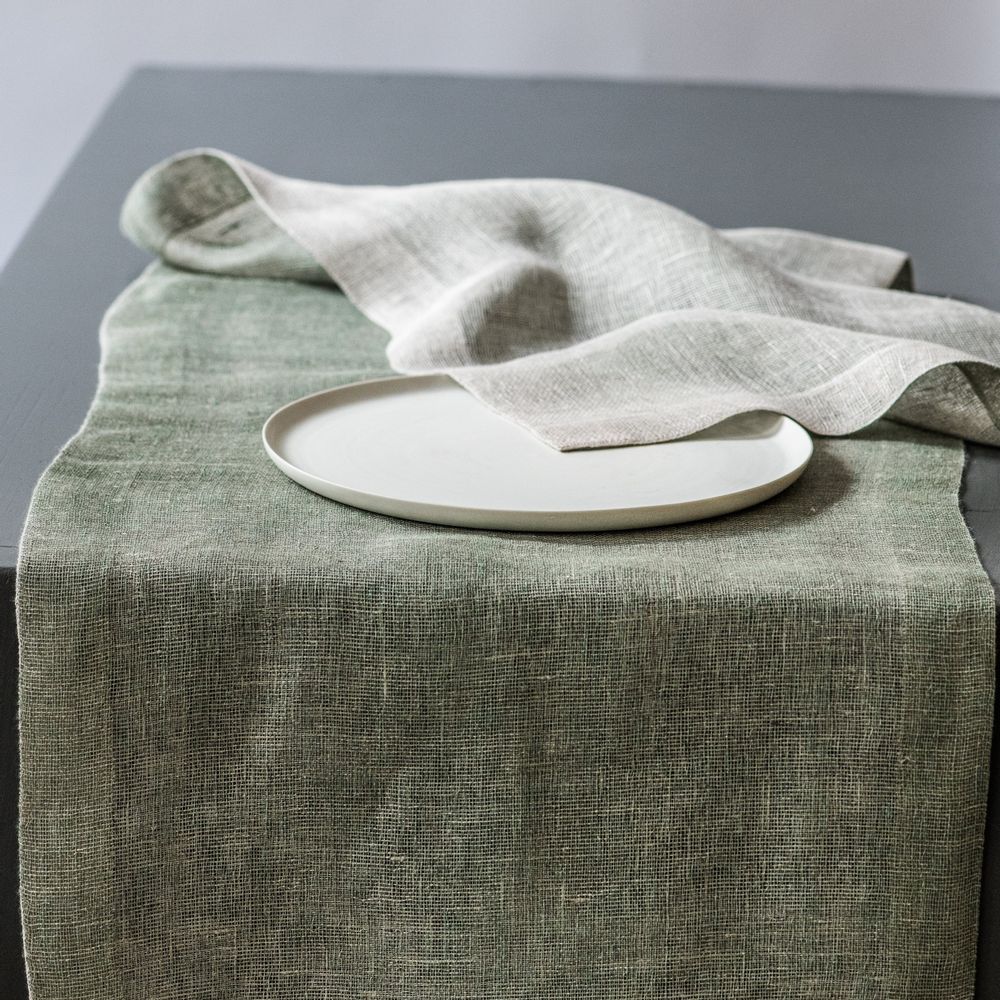 Table linen - 100% HAND WOVEN TABLE LINENS - STUDIO NATURAL