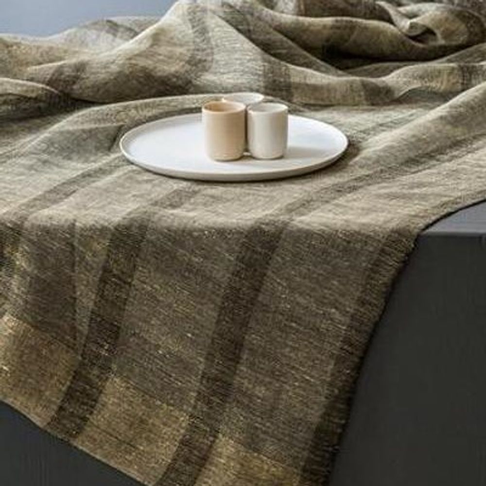 Table linen - 100% HAND WOVEN TABLE LINENS - STUDIO NATURAL