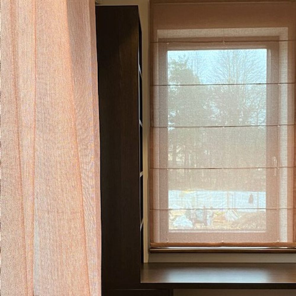 Curtains and window coverings - 100% HANDCRAFTED LINEN CURTAINS - STUDIO NATURAL