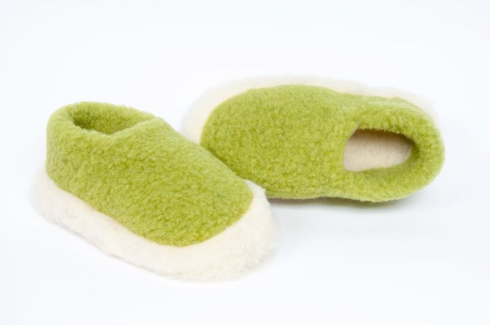 Chaussures - Chaussons d'intérieur en laine - SHEEP BY THE SEA