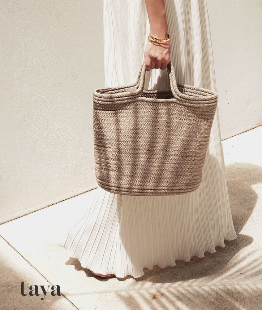 Bags and totes - TAYALIVING - TAYALIVING - ORGANIC TOUCH 100% PLASTIC