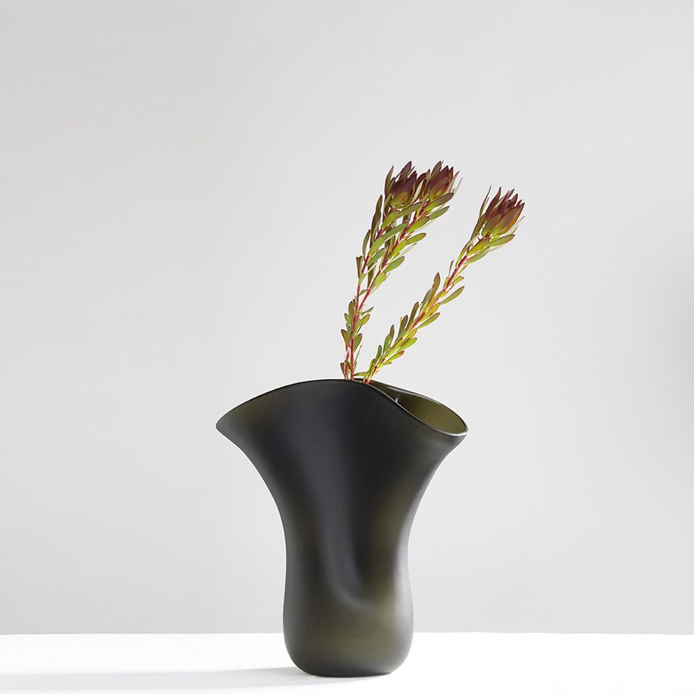 Vases - Hand Blown Art Glass Vase - 3,CO