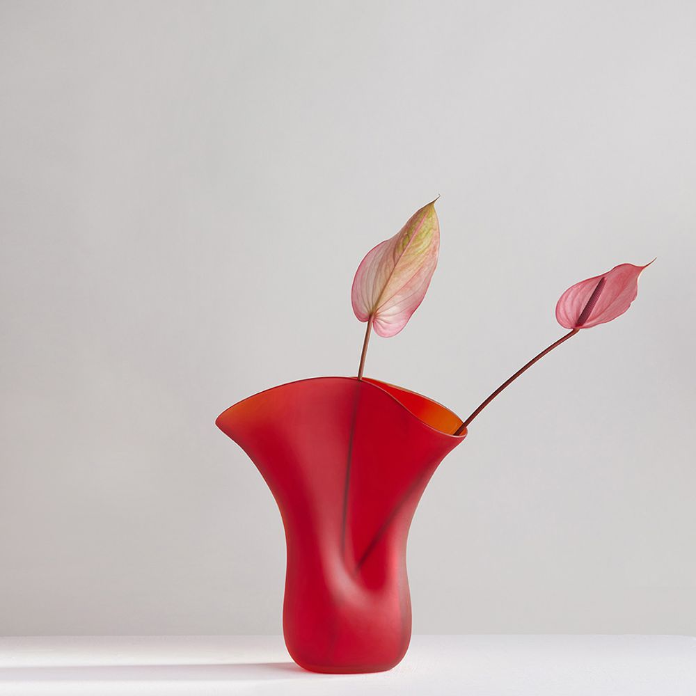 Vases - Hand Blown Art Glass Vase - 3,CO