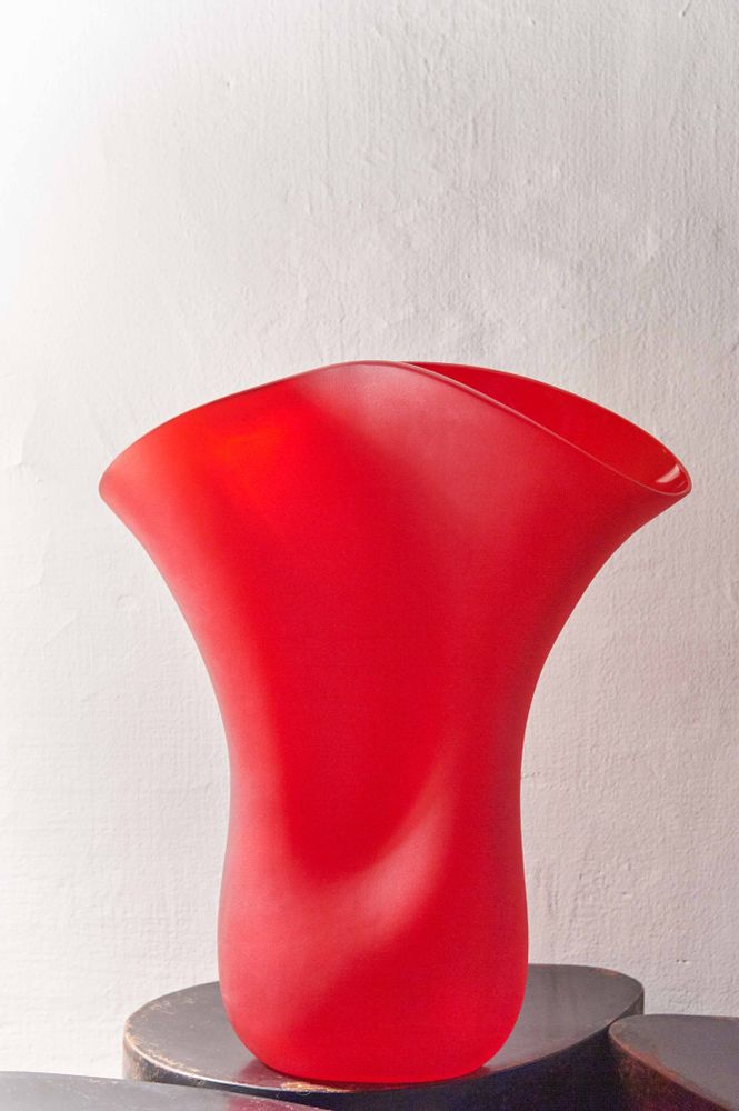 Vases - Hand Blown Art Glass Vase - 3,CO