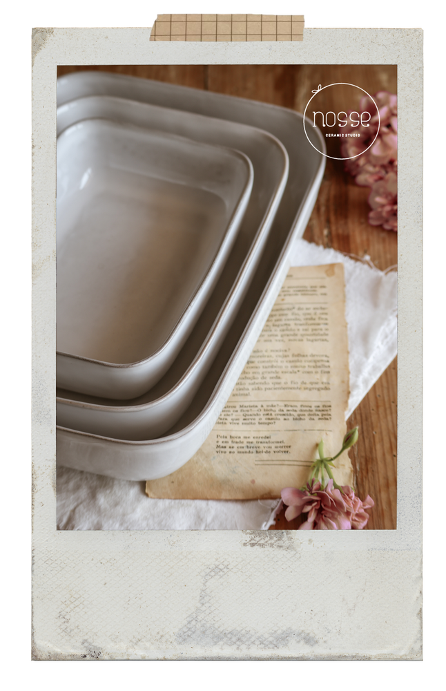 Plats et saladiers - Plats à Four  SVELTE - NOSSE CERAMICS1