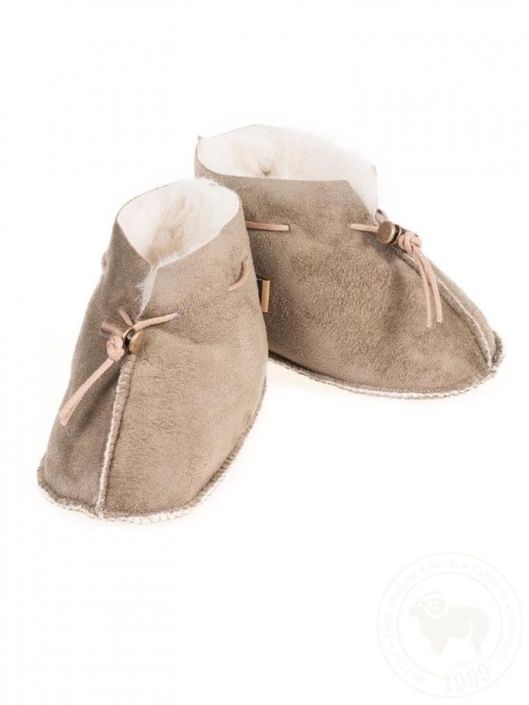 Accessoires pour puériculture - Pantoufles Bébé en daim - SHEEP BY THE SEA