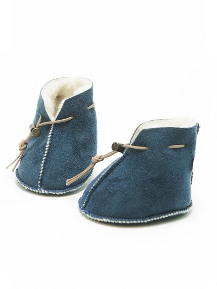 Accessoires pour puériculture - Pantoufles Bébé en daim - SHEEP BY THE SEA