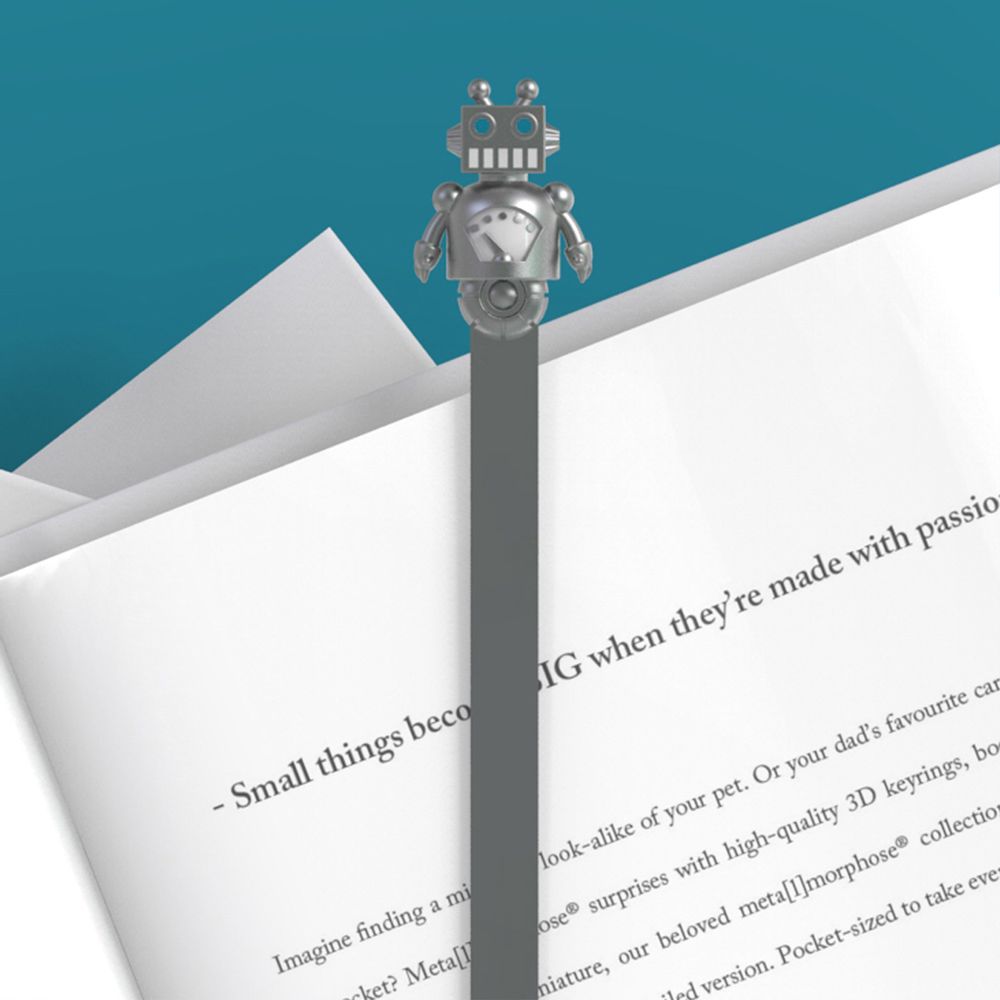 Gifts - Robot Bookmark - METALMORPHOSE