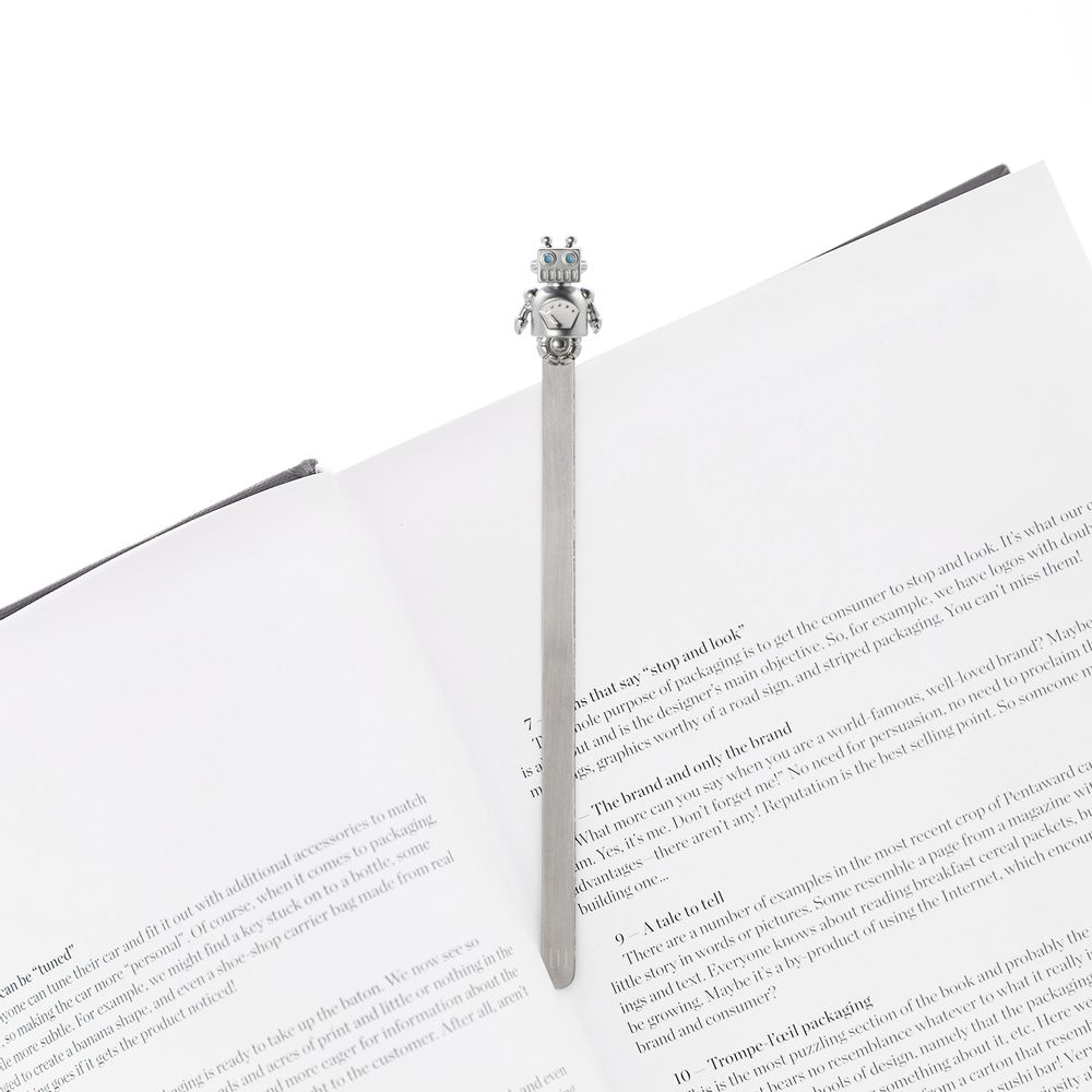 Gifts - Robot Bookmark - METALMORPHOSE