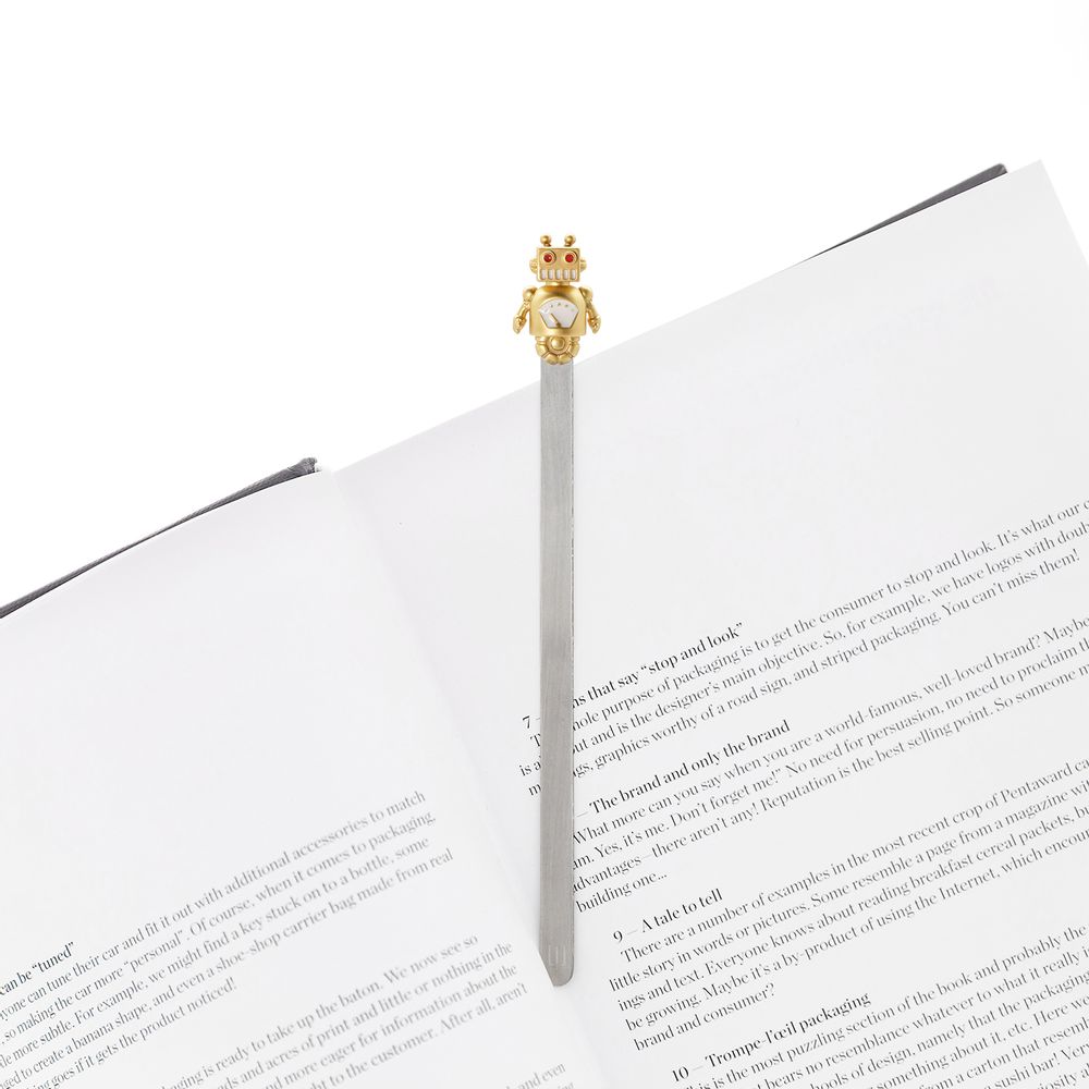 Gifts - Robot Bookmark - METALMORPHOSE