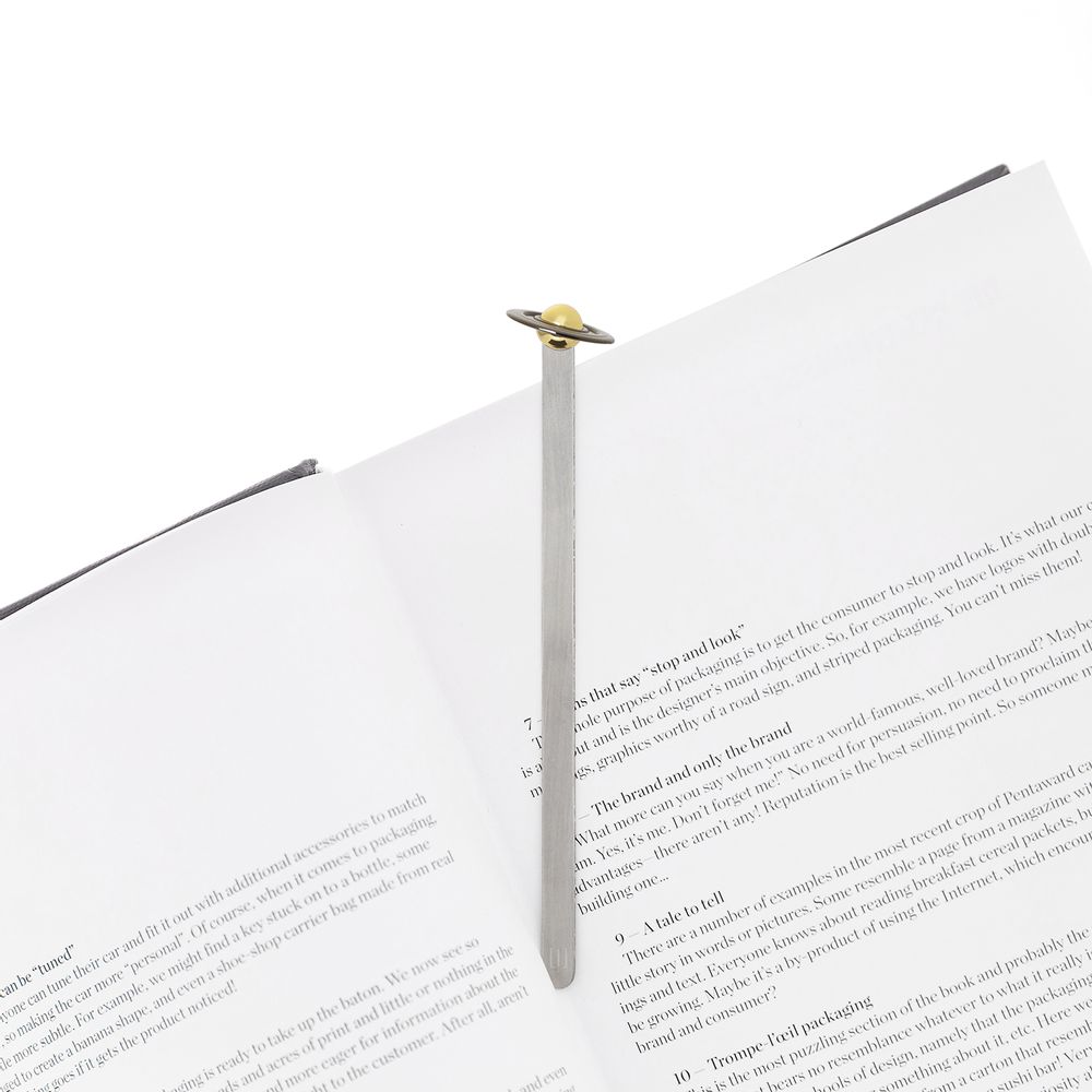 Travel accessories - Saturn Bookmark - METALMORPHOSE