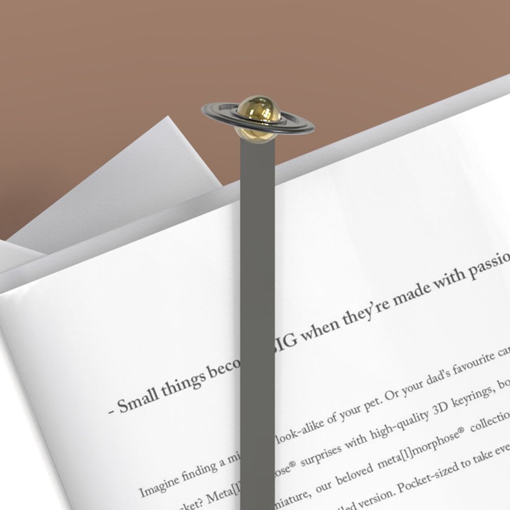 Travel accessories - Saturn Bookmark - METALMORPHOSE